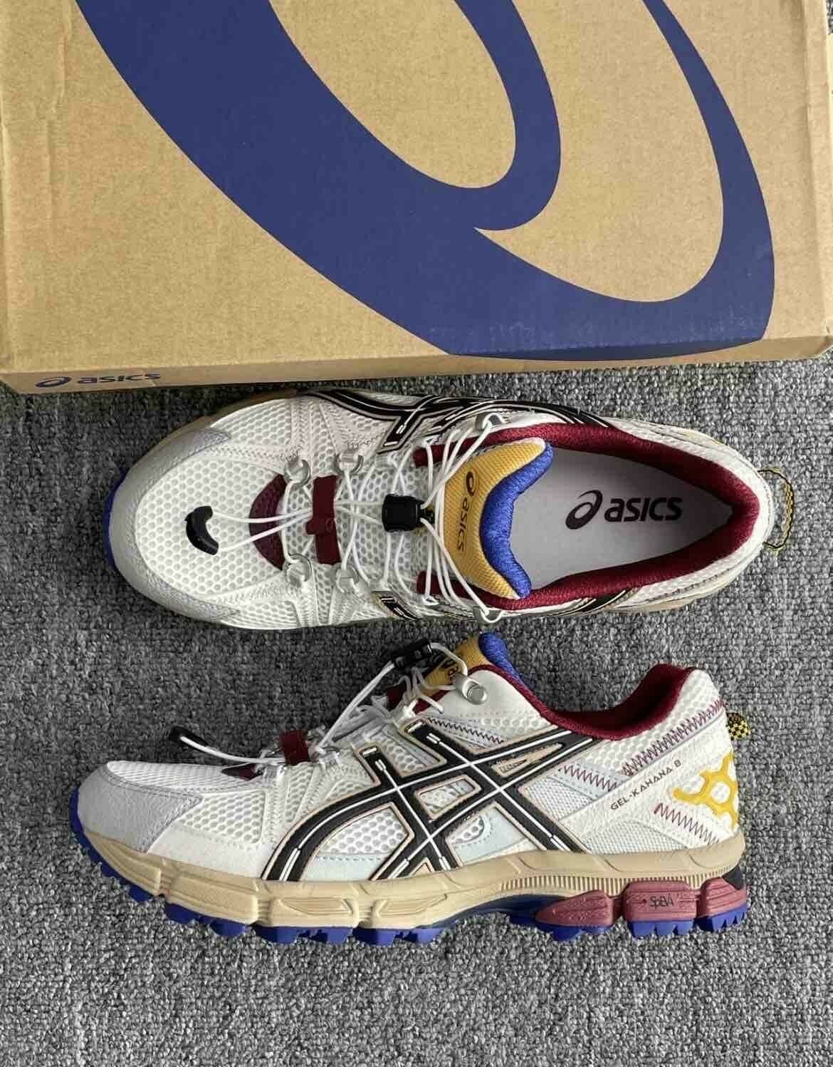 Asics Gel-Kahana 8 藍紅黃 跑步鞋 登山鞋 機能風 白黑紅 1012B634-100 1011B828-100/預購