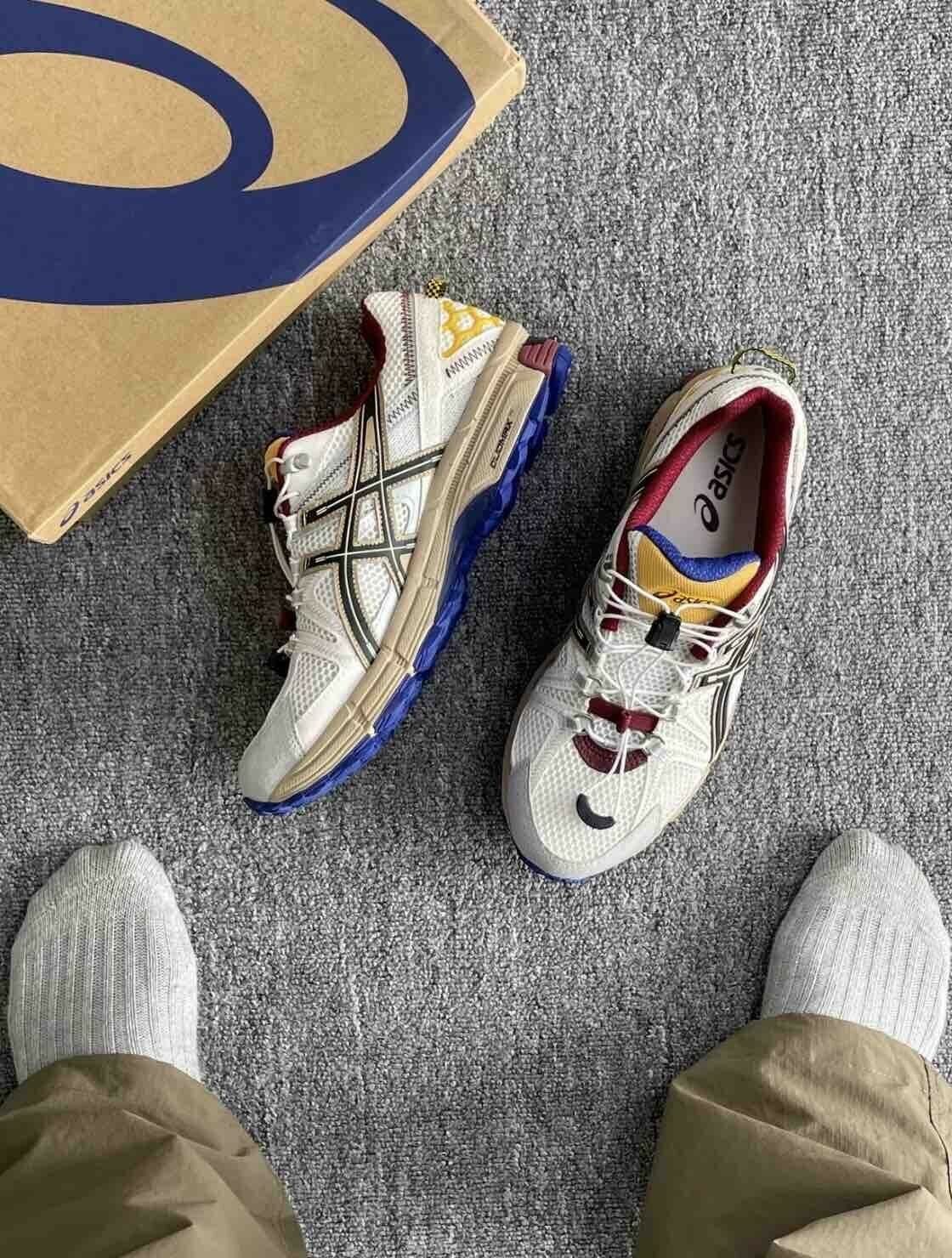 Asics Gel-Kahana 8 藍紅黃 跑步鞋 登山鞋 機能風 白黑紅 1012B634-100 1011B828-100/預購