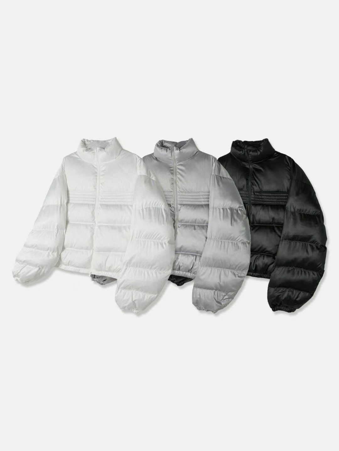 淨色企領拉鍊外套(夾棉) OUR ROOM-018JK