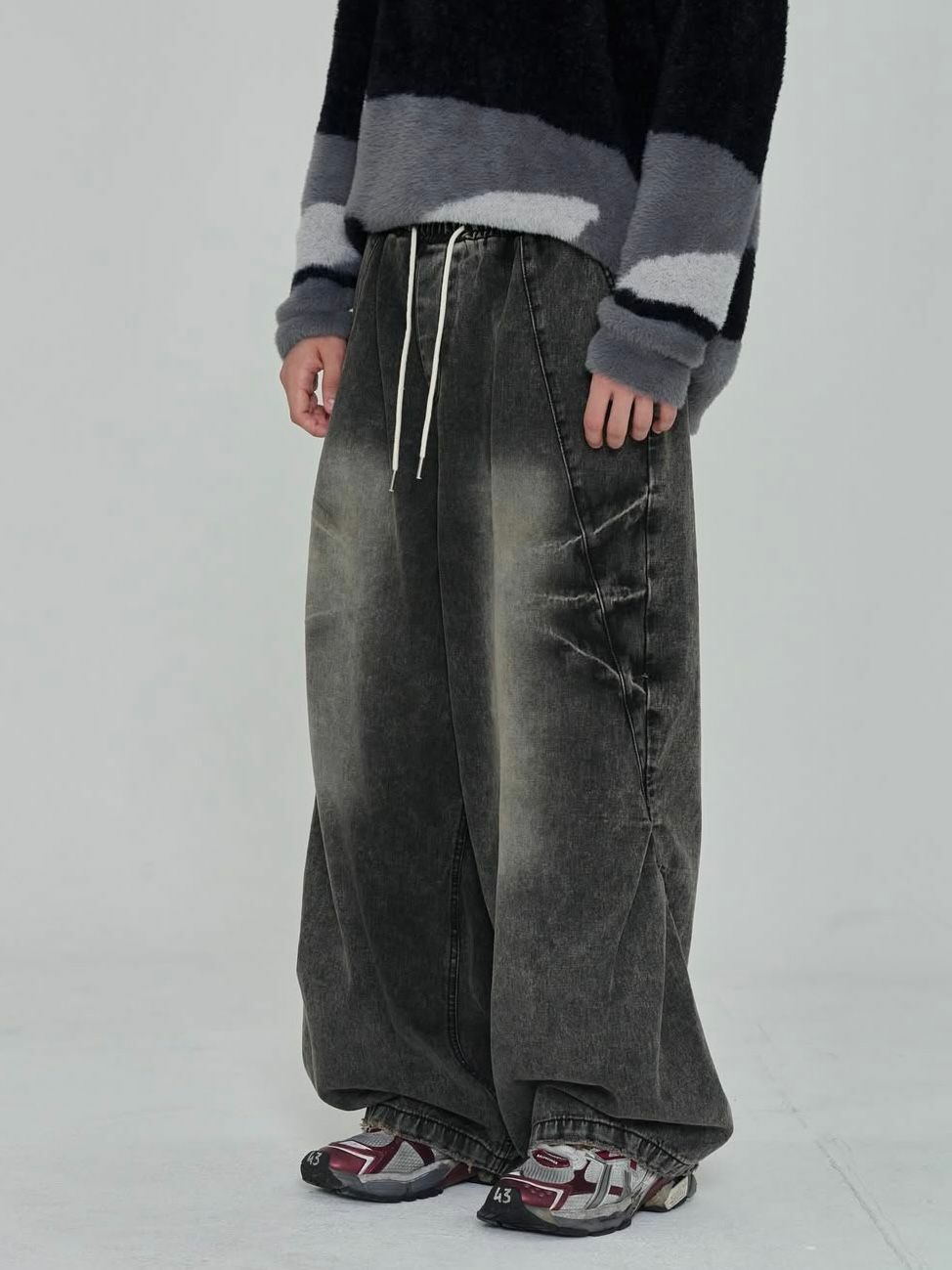洗水鬆身牛仔褲 UNUSED-033P