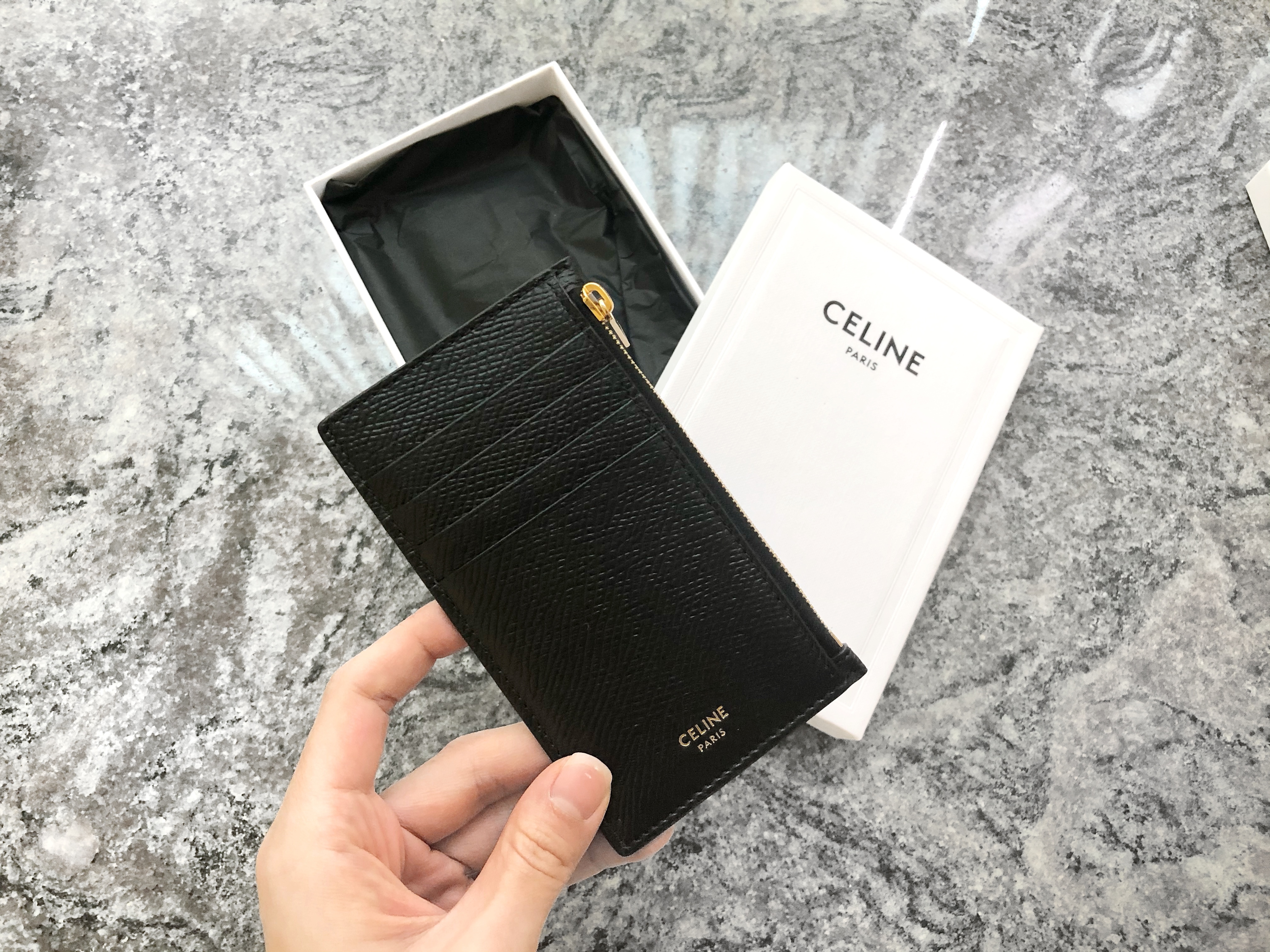 CELINE Zipped Compact Cardholder