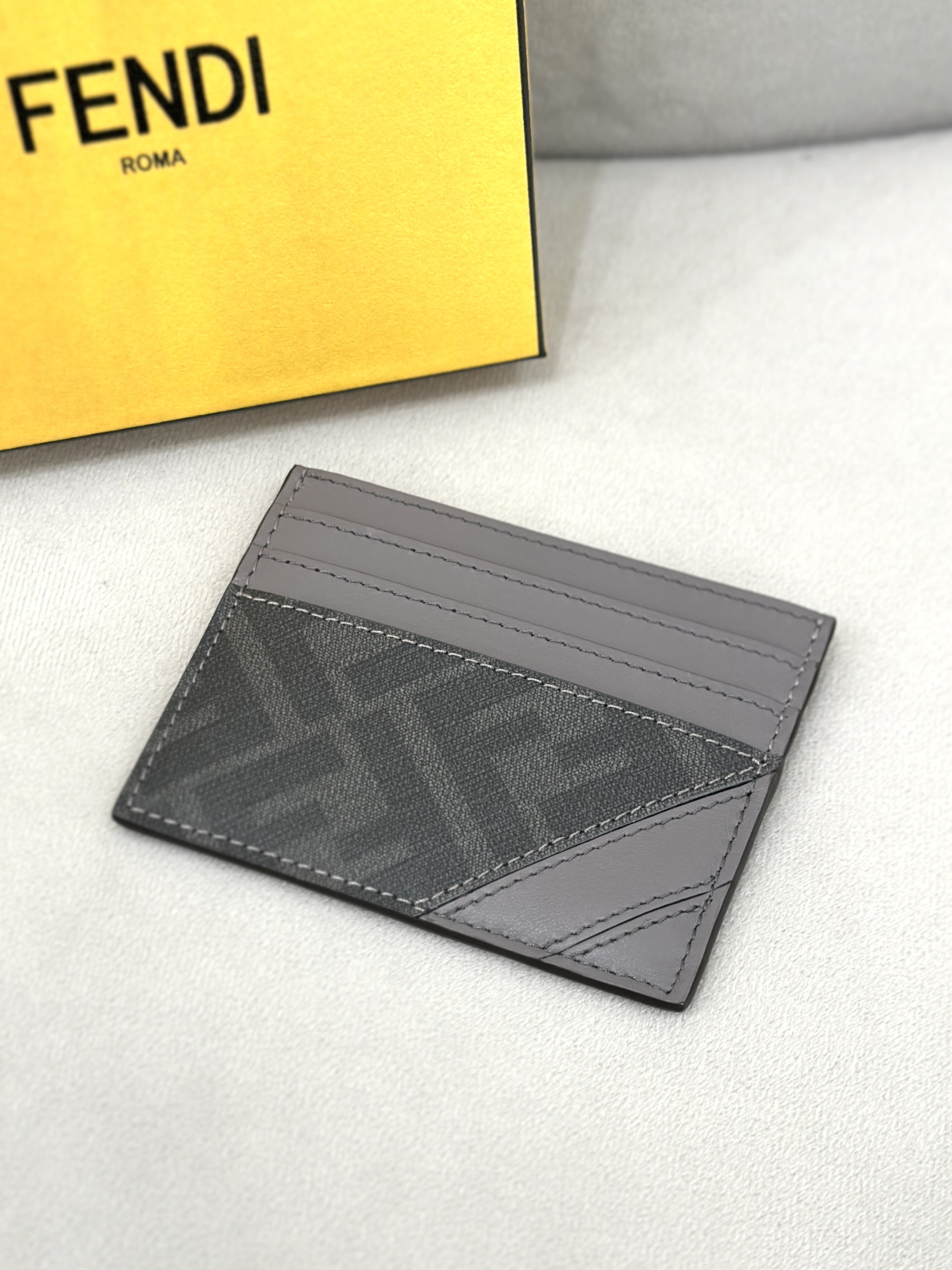 FENDI  Diagonal Card Holder