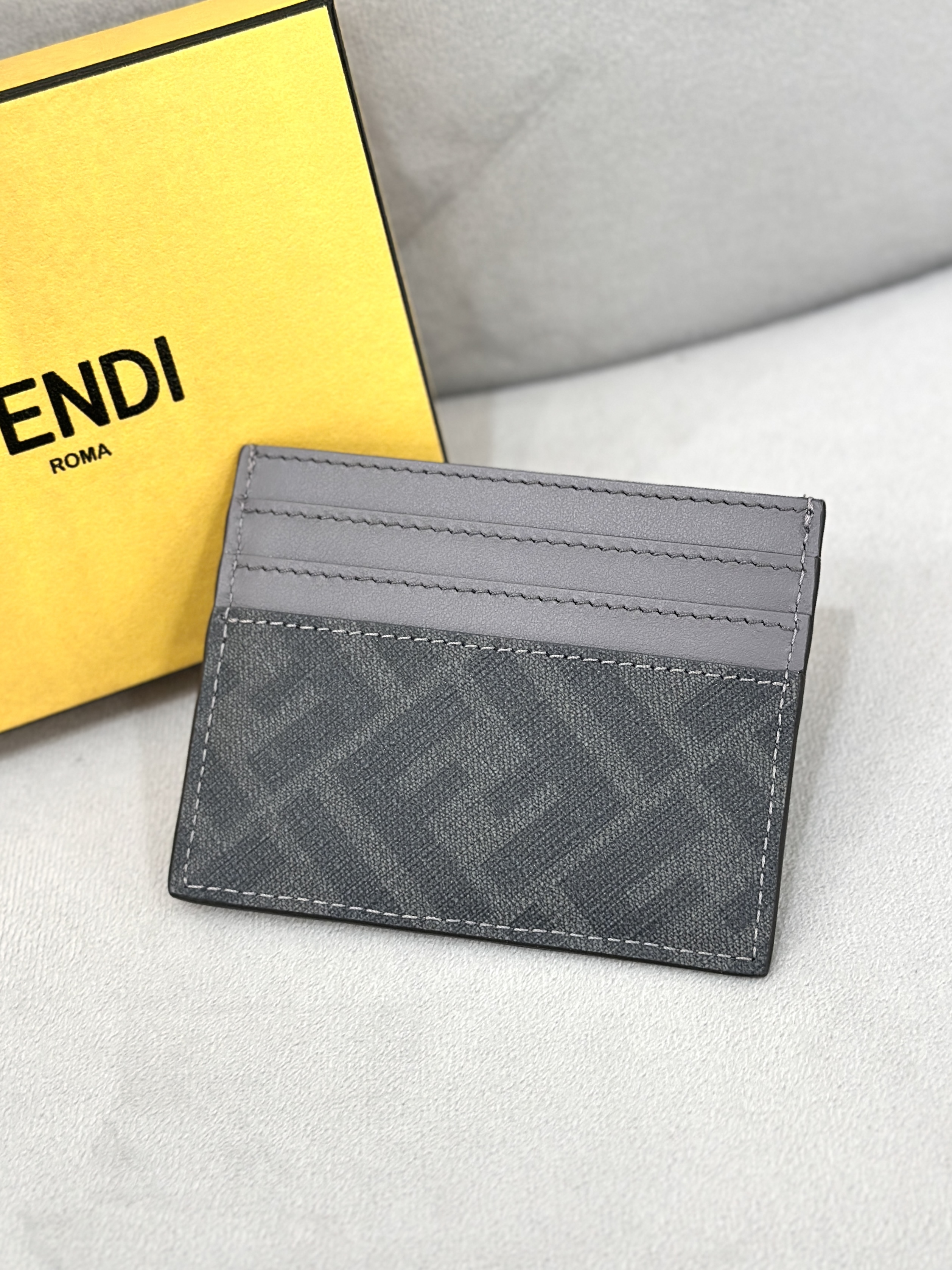 FENDI  Diagonal Card Holder