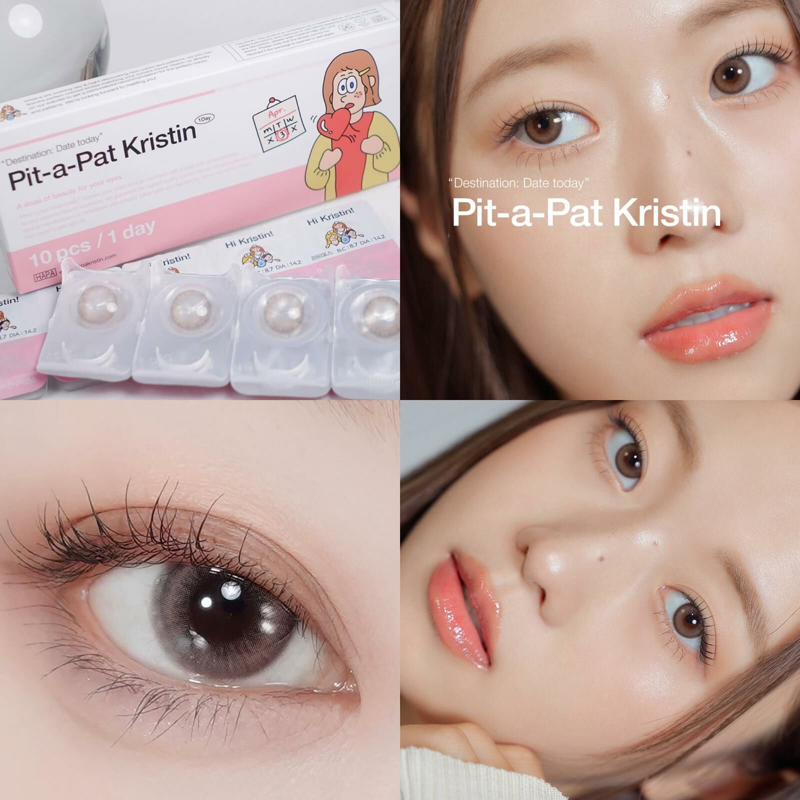 [ Hapa Kristin ] Pit-a-Pat Kristin 1-day /10p