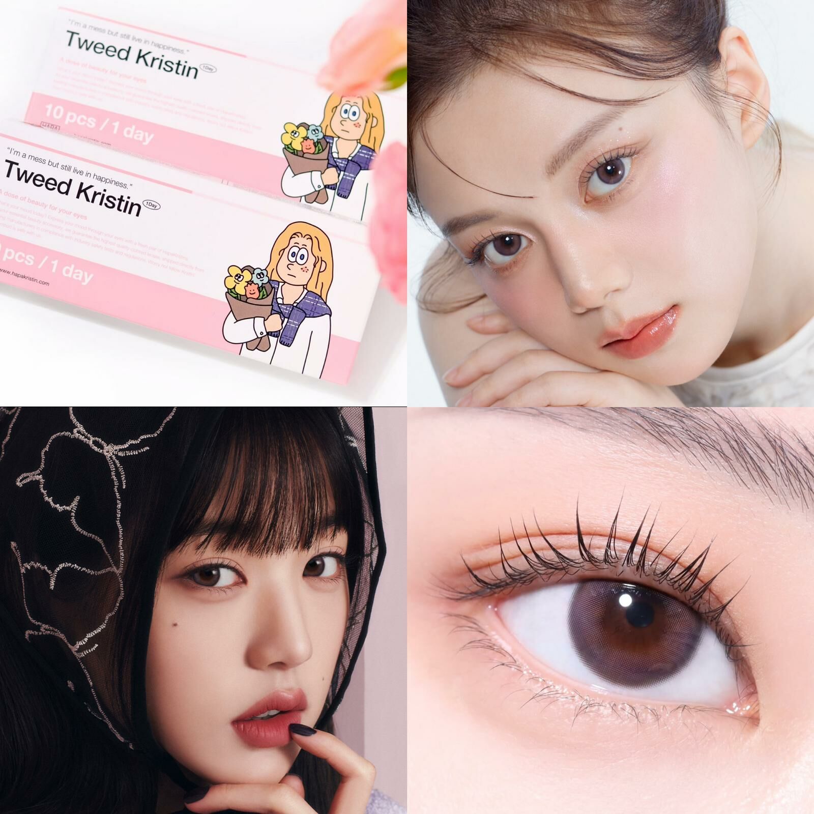 [ Hapa Kristin ] Tweed Kristin 1-day /10p