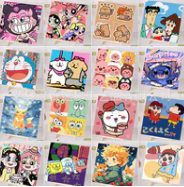 清货 数字油画 随机