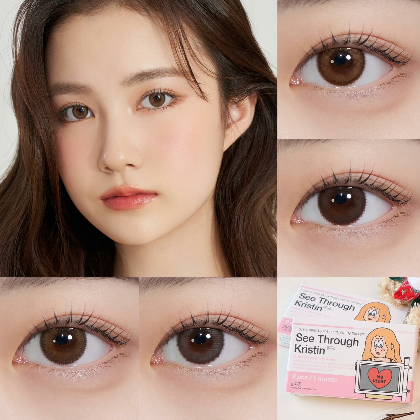 [ Hapa Kristin ] See Through Kristin 1 month /2p