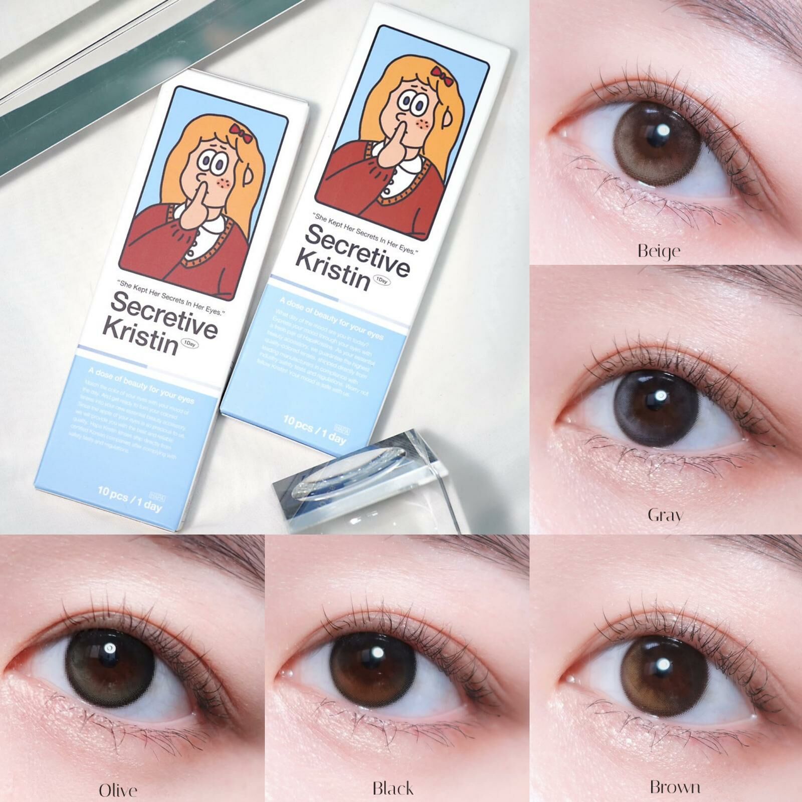 [ Hapa Kristin ] Secretive Kristin 1-day /10p