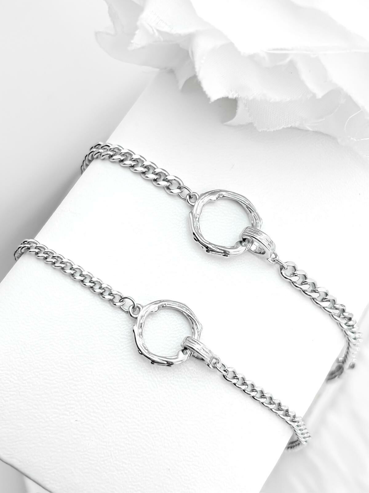 荊棘相扣 閨蜜/情侶手鍊 📿 免費刻字