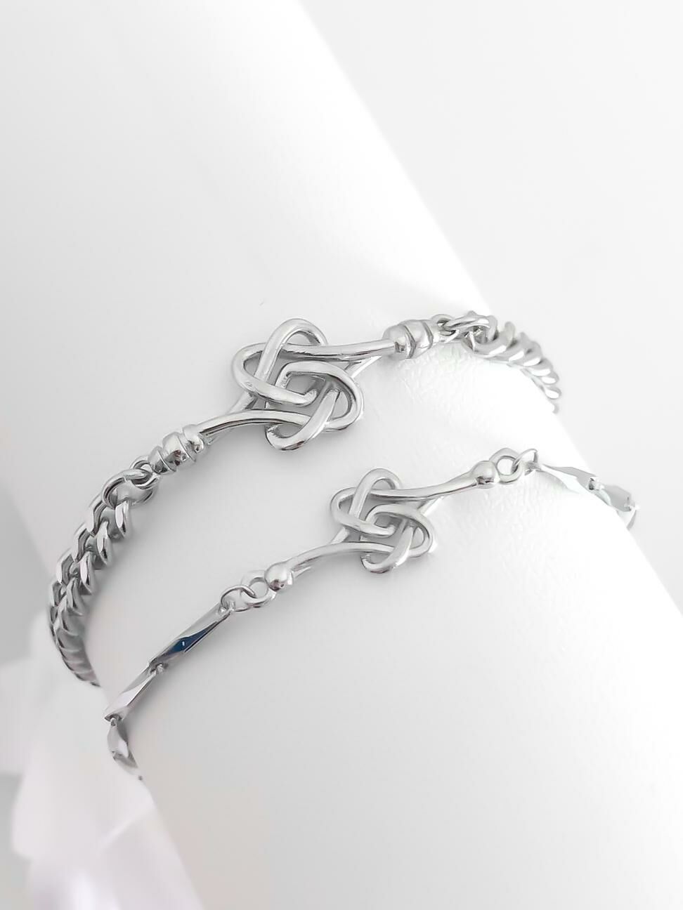 「同心結」  閨蜜/情侶手鍊📿 免費刻字