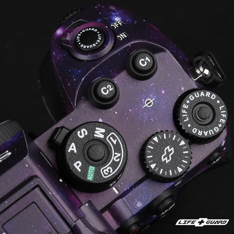 LIFE+GUARD SONY A1 II (二代) 相機貼膜轉盤展示圖