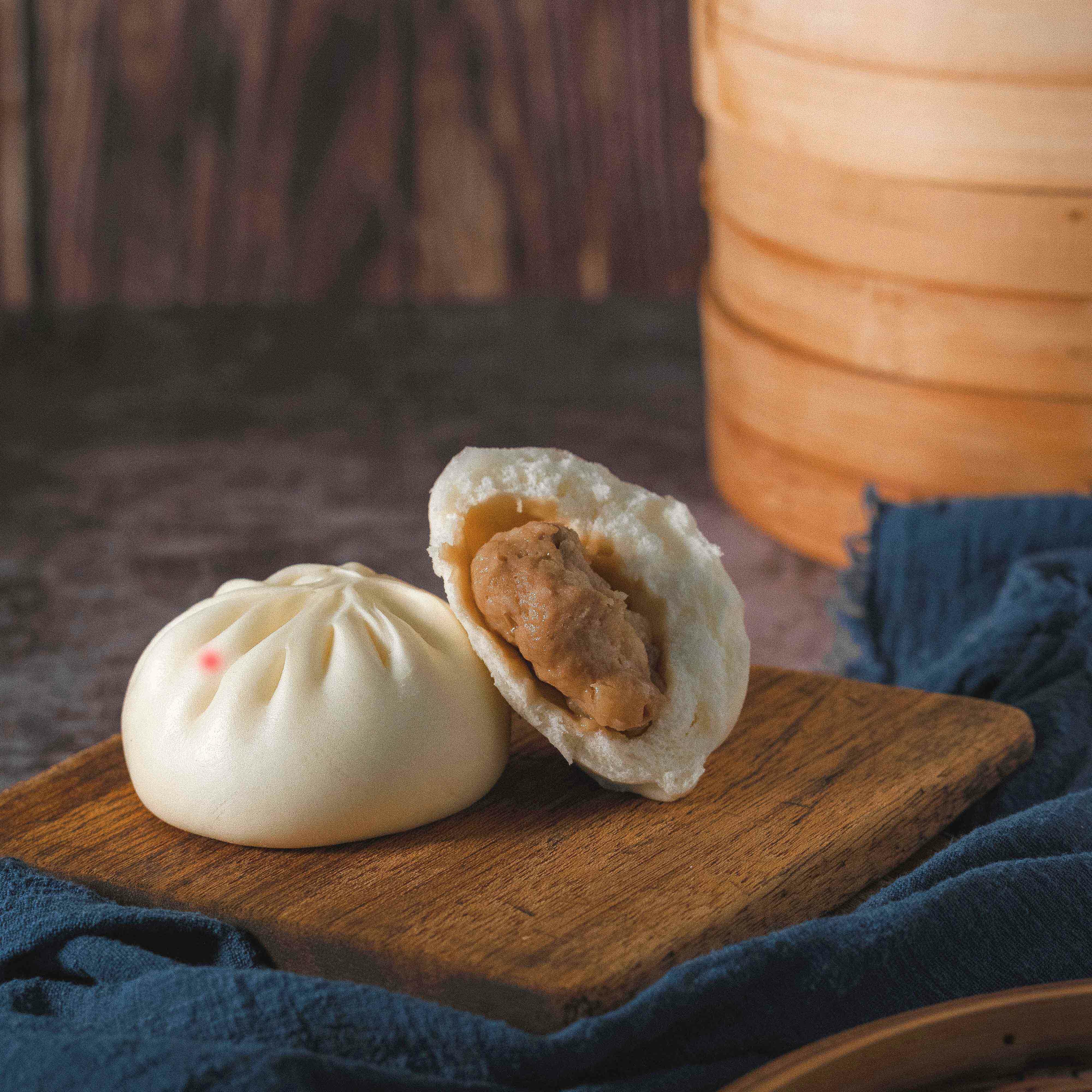 古早味五香肉包6入【冷凍】