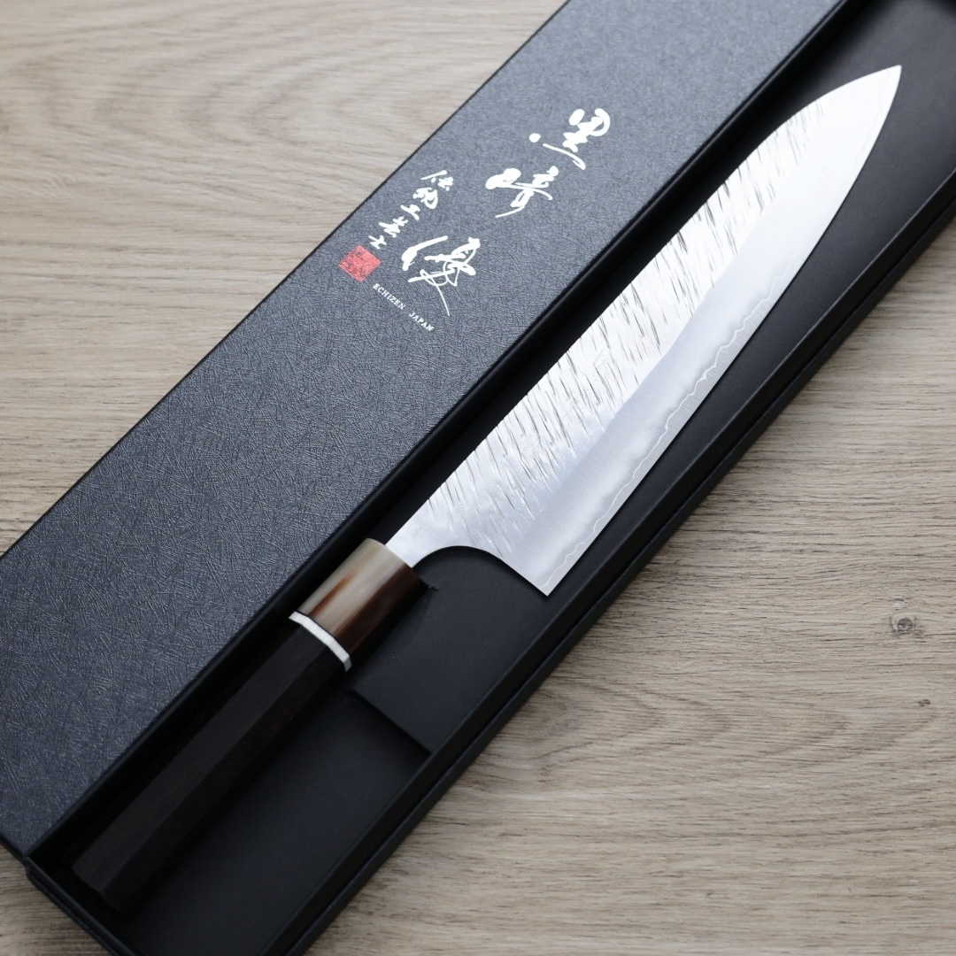 黑崎優風神牛刀240mm SG2粉末HSS鋼