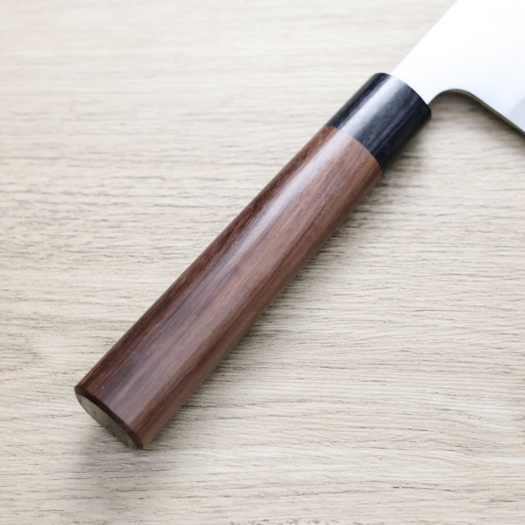 牛刀 240mm 源正舟 (忠舟) SK鋼 牛刀 240mm 紫檀柄 – HITOHIRA