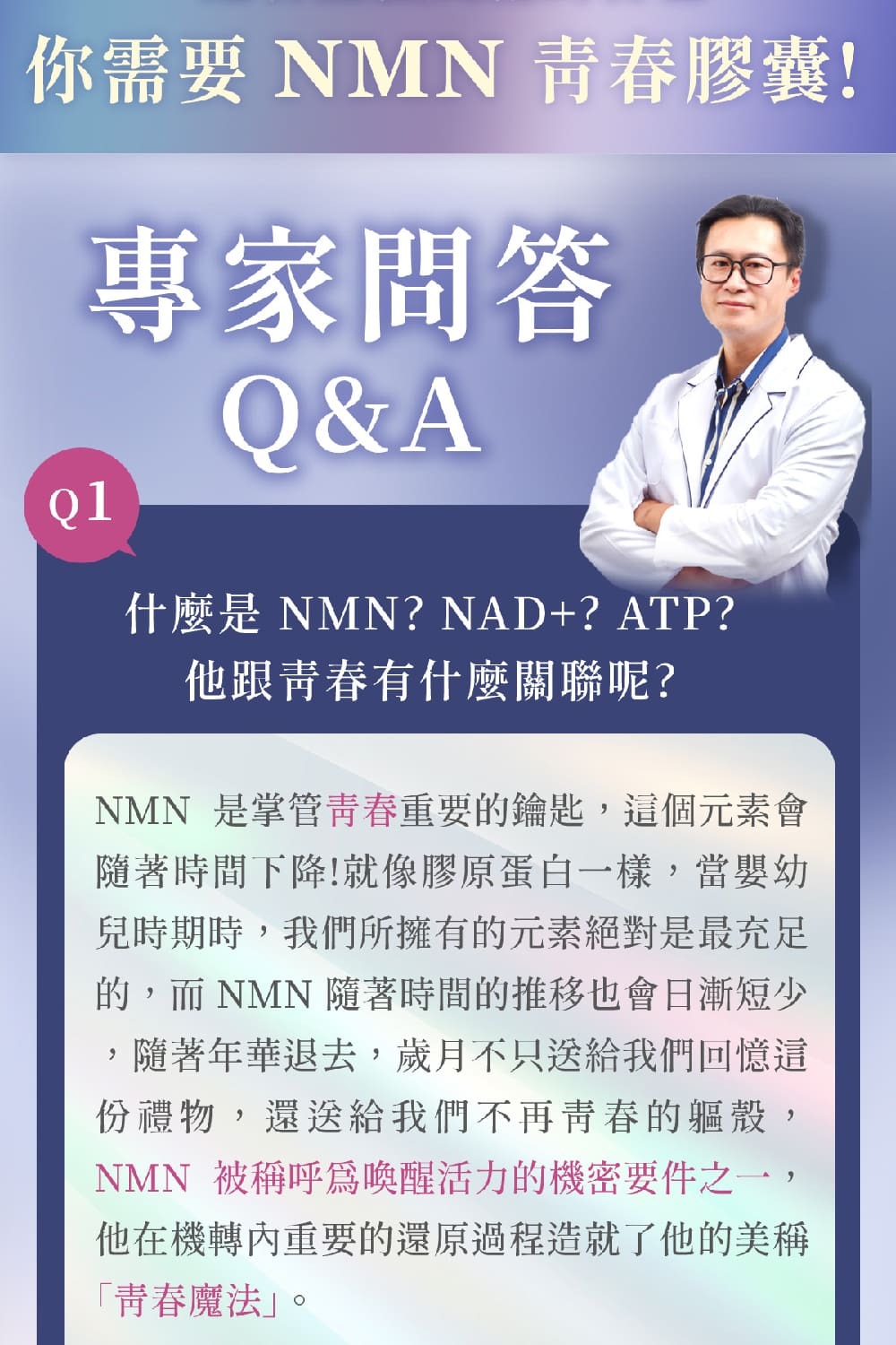 NMN-青春膠囊-菸醯胺-嚴萃保健