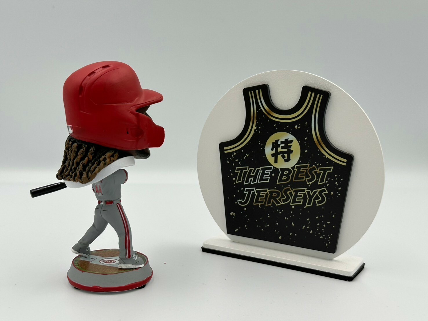 MLB公仔 Elly De La Cruz  Cincinnati Reds 辛辛那提紅人灰  迷你版 公仔 Foco Bobblehead 搖頭娃娃 全新含盒裝