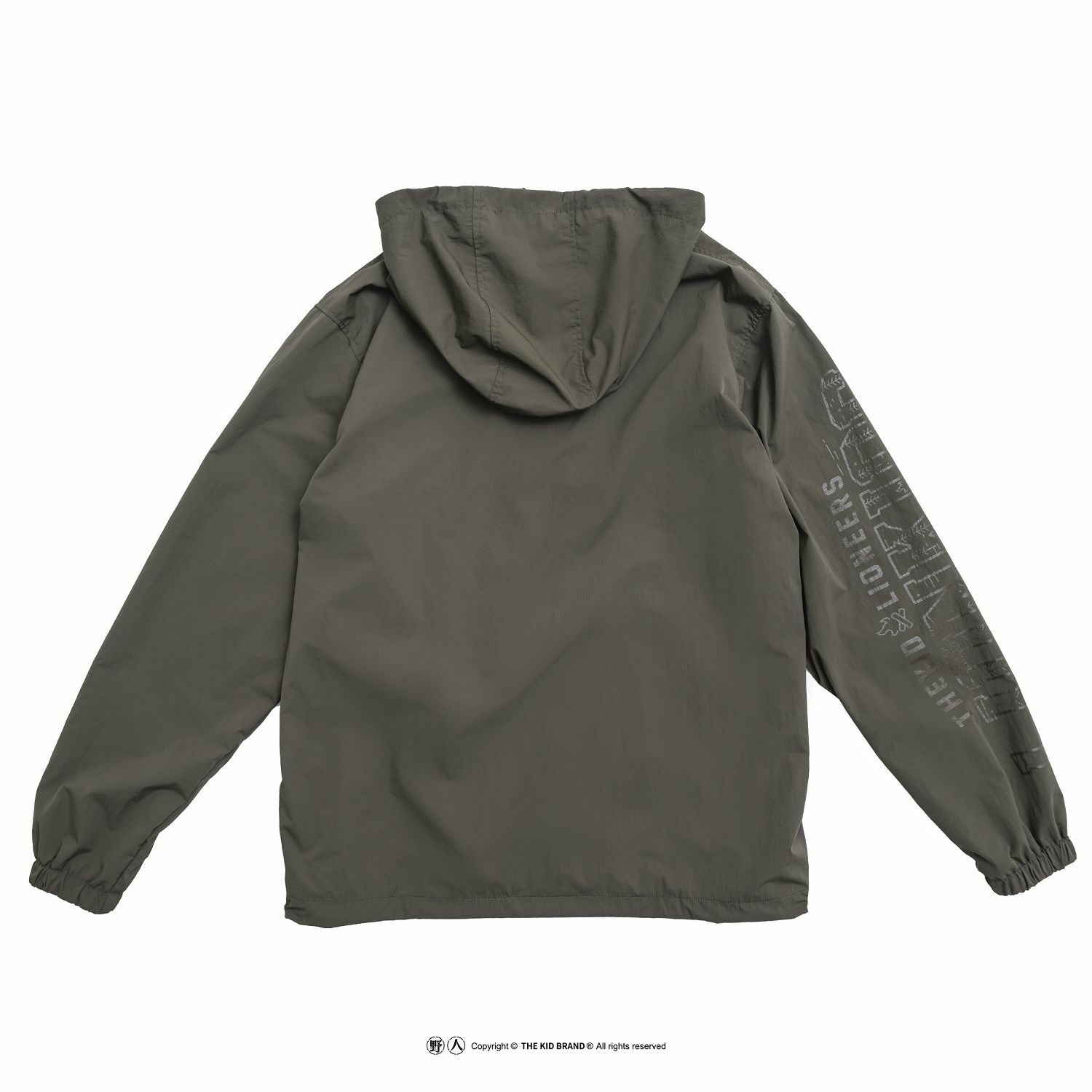 KID ® x 攻城獅 聯名拉鍊風衣外套