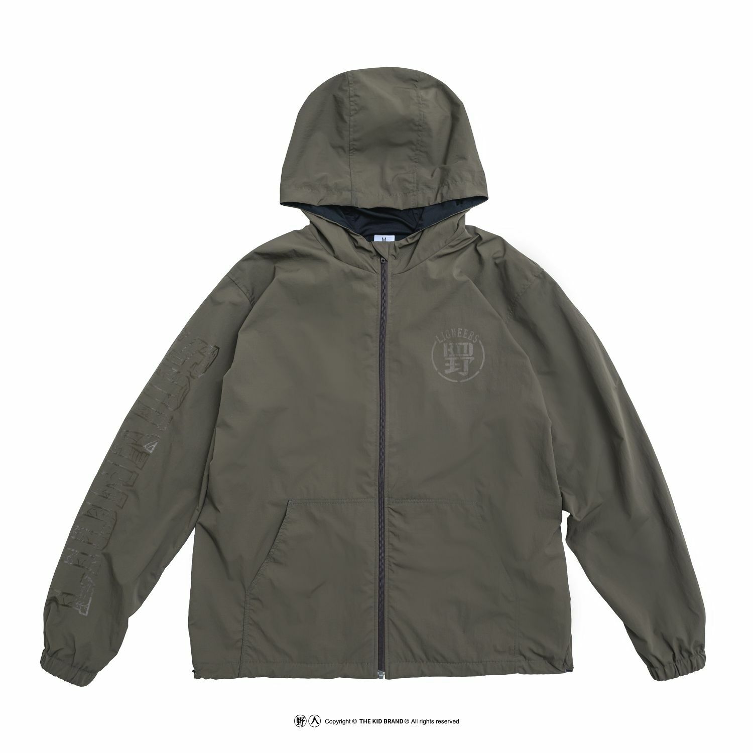 KID ® x 攻城獅 聯名拉鍊風衣外套