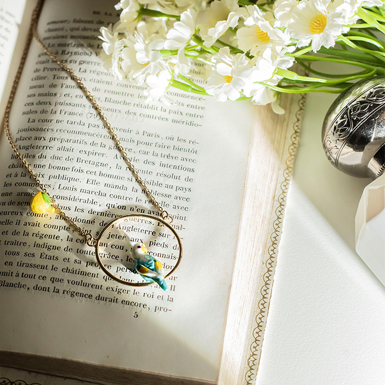 法國 Nach Bijoux 高端陶瓷手工珠寶設計師＊後花園項鍊系列