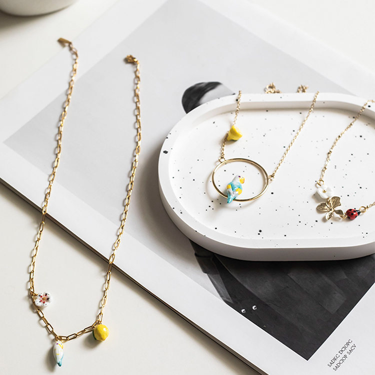 法國 Nach Bijoux 高端陶瓷手工珠寶設計師＊後花園項鍊系列