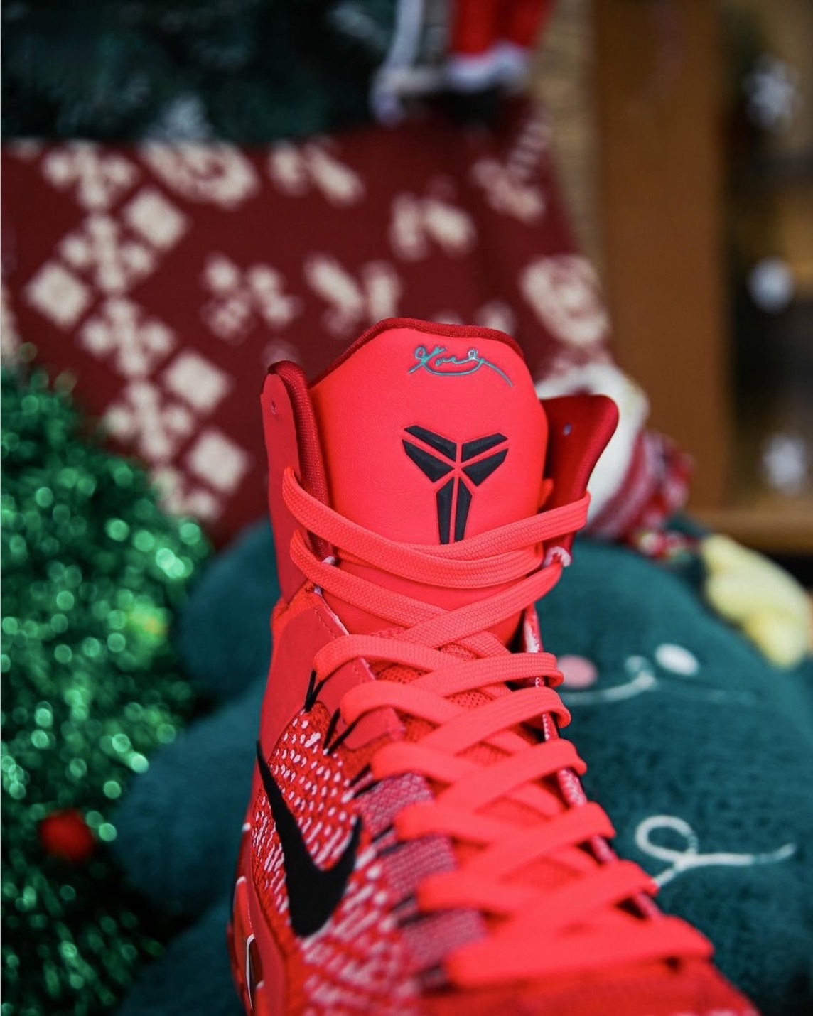 Nike Kobe 9 Elite Protro Christmas 聖誕紅聖誕節復刻高筒科比9 男鞋