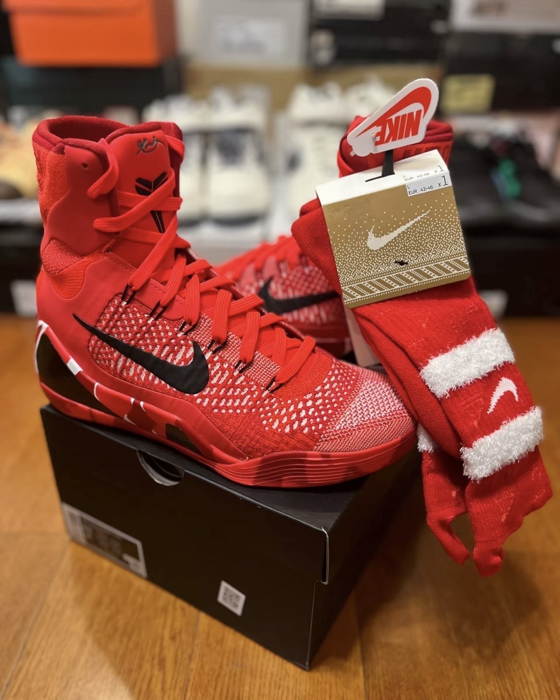 Nike Kobe 9 Elite Protro Christmas 聖誕紅聖誕節復刻高筒科比9 男鞋