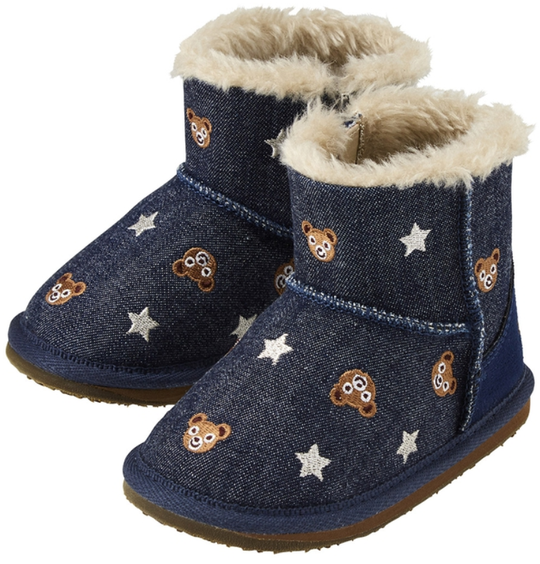 MIKIHOUSE 小熊牛仔靴