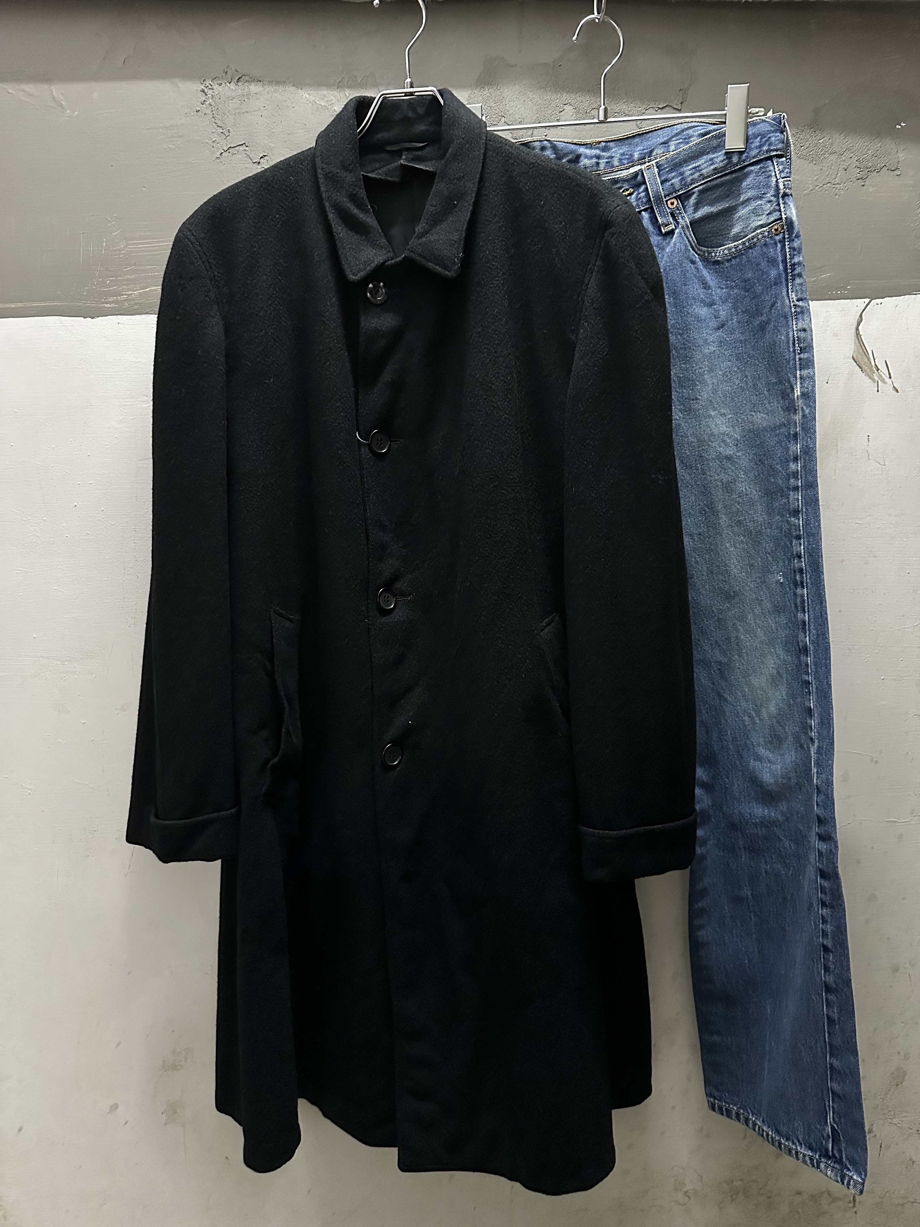 50-60s Chester Field Work Wool Coat