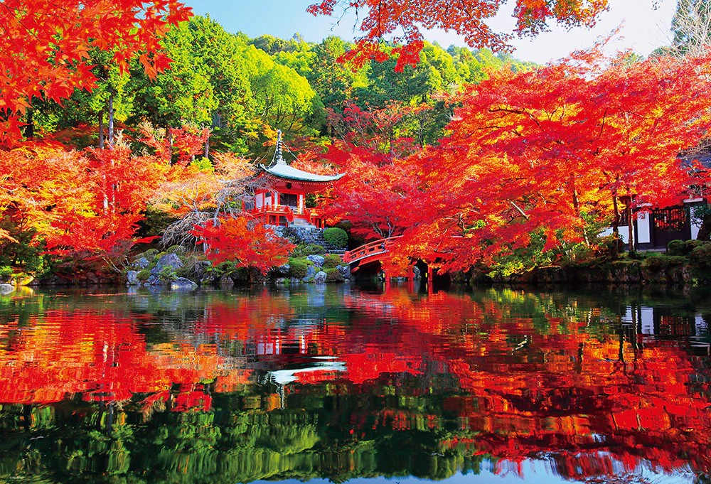 醍醐寺在秋天變色