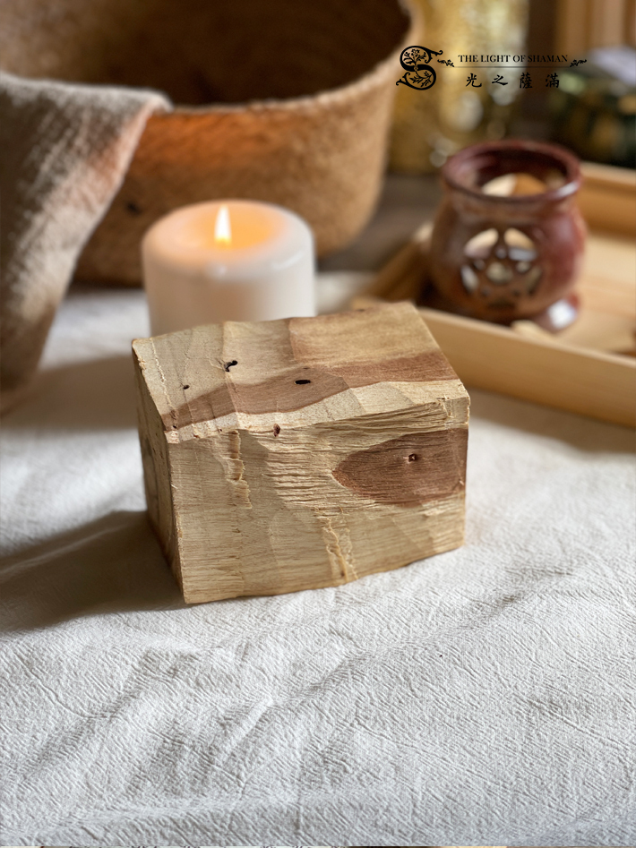 真正祕魯進口 珍貴稀有獨一無二  神聖聖木原木柱PSLP03-12-光之薩滿