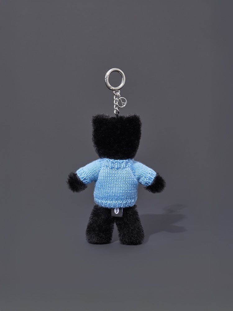 PMO X MONAMHEE ぬいぐるみキーリング DAIHEE スカーフ付 Monamhee x Peaceminusone】Daihee Plush Keyring