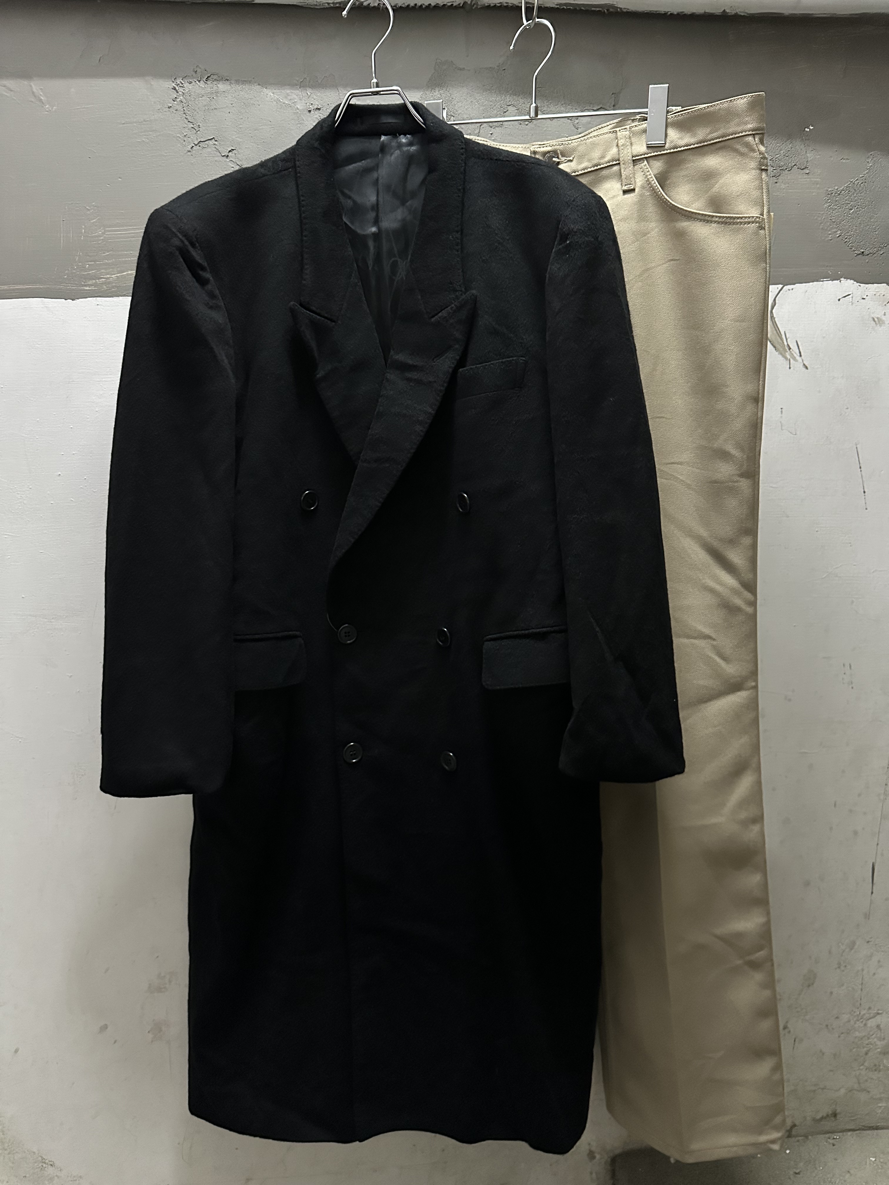 2000s MATSUOKA Cashmere Chester Coat Made in Japan