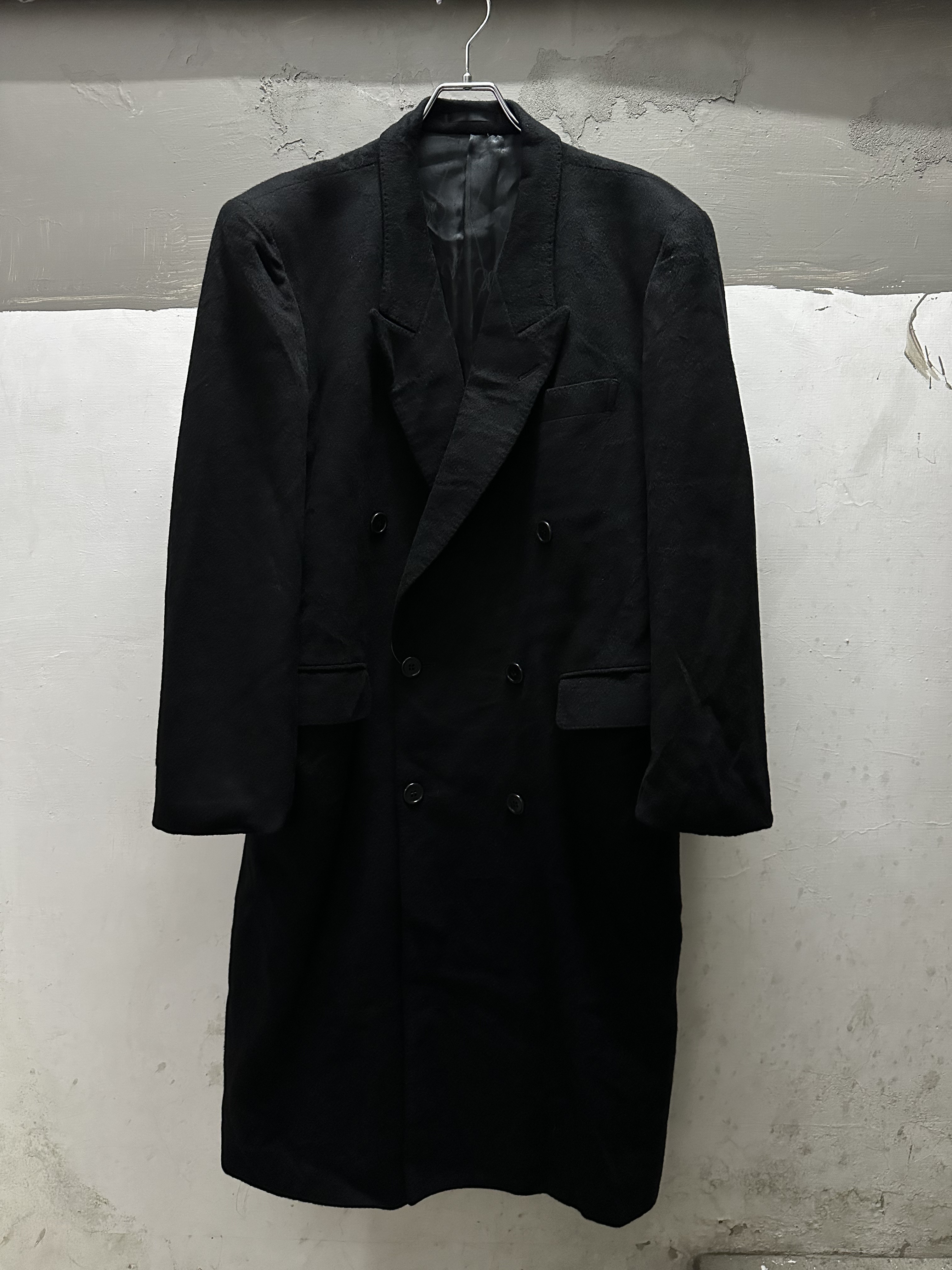 2000s MATSUOKA Cashmere Chester Coat Made in Japan