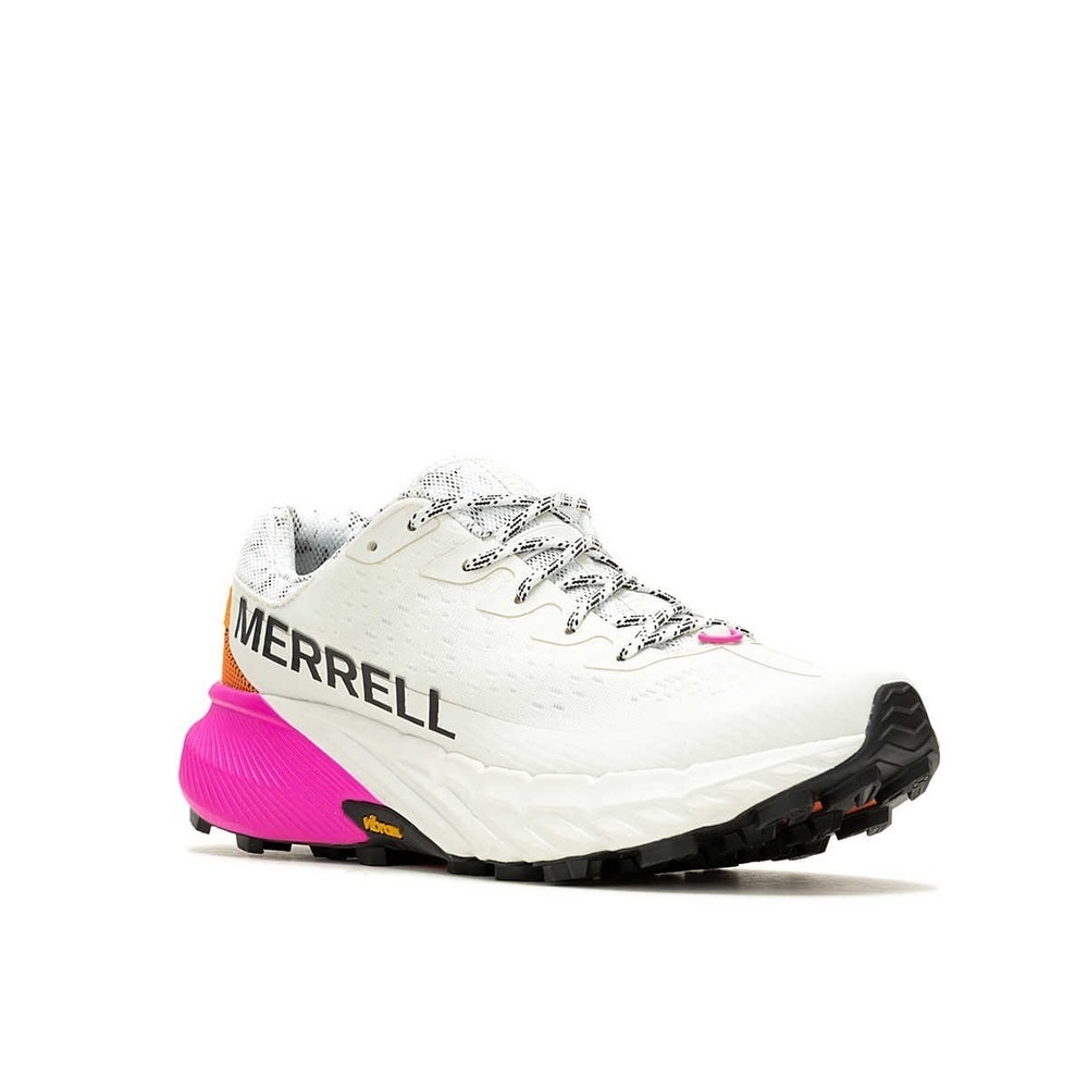 【MERRELL】Agility Peak 5 男 戶外登山越野鞋 白桃色 / ML068233