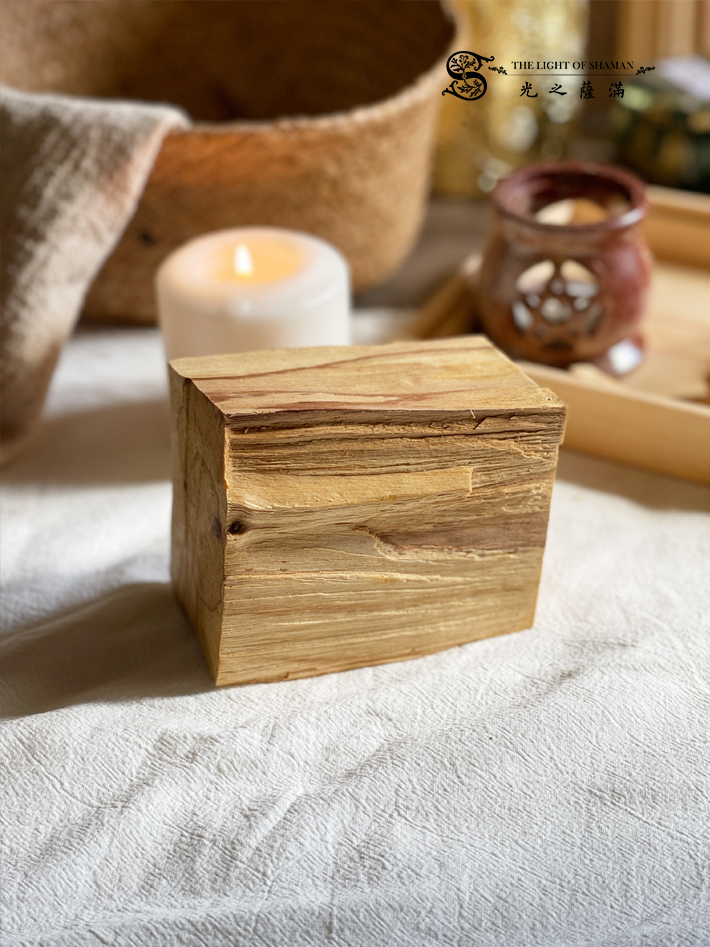 真正祕魯進口 珍貴稀有獨一無二  神聖聖木原木柱PSLP05-14-光之薩滿