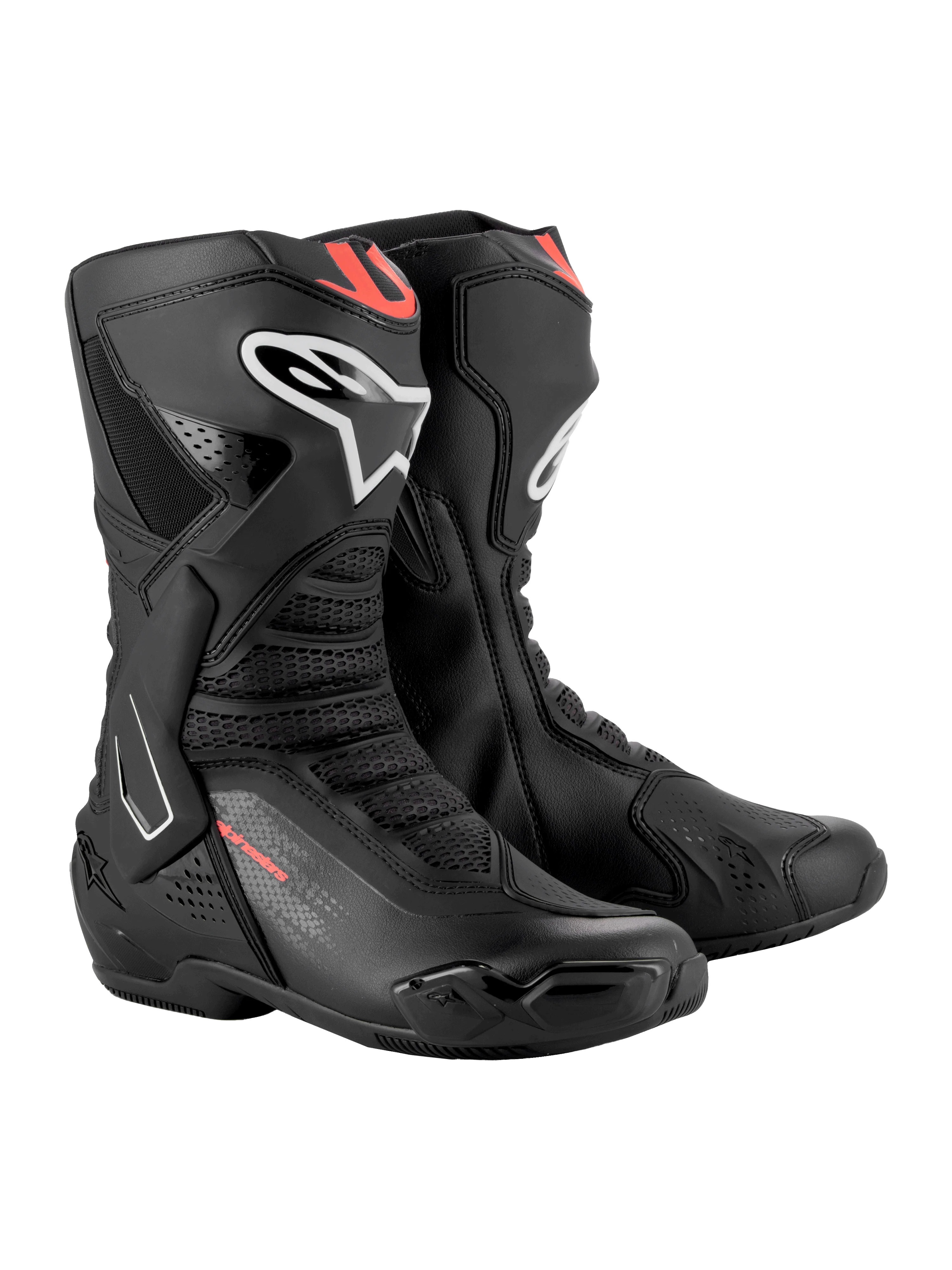 ALPINESTARS SMX-6 V3 BLACK/RED 黑紅 車靴