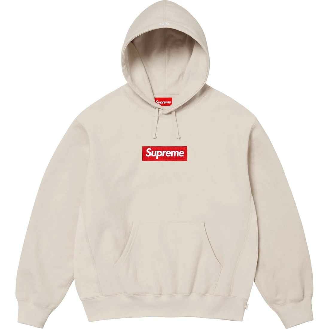 -(B2c01)-SUPREME FW24 BOGO HOODED SWEATSHIRT BOX LOGO 帽T 粉/灰/深藍/黑/橘/米白/綠/拼接色-FW24SW11