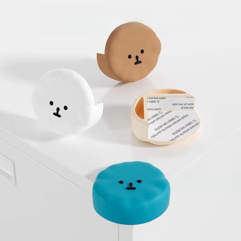 貴賓狗矽膠桌角防撞貼