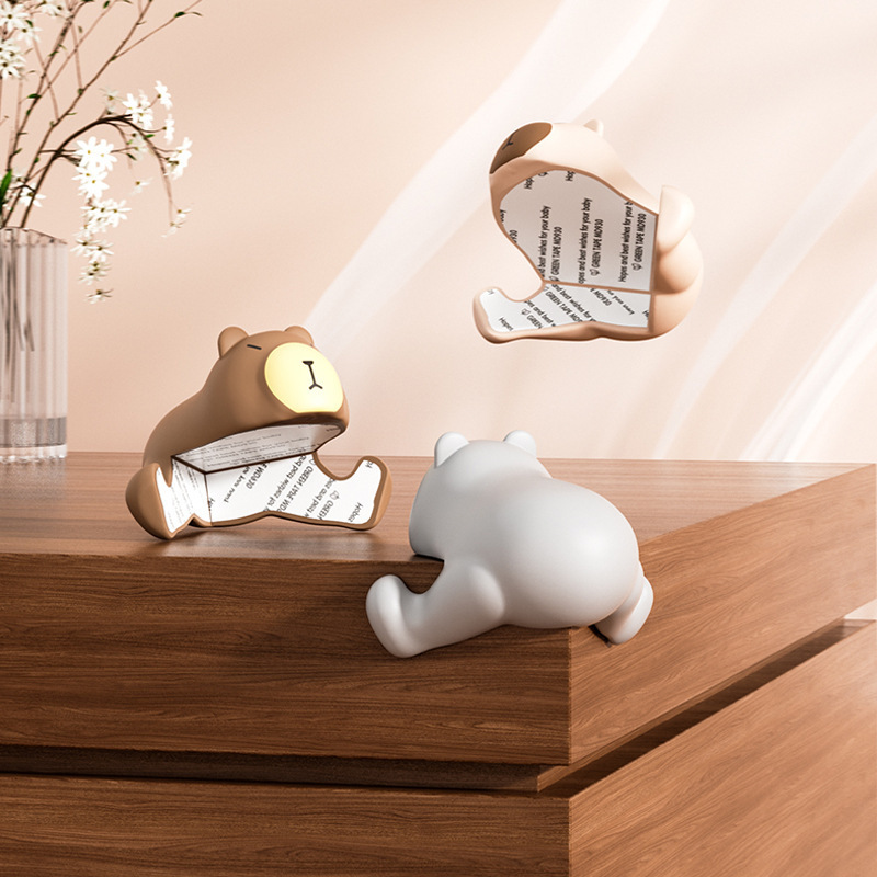 卡皮巴拉矽膠桌角防撞貼