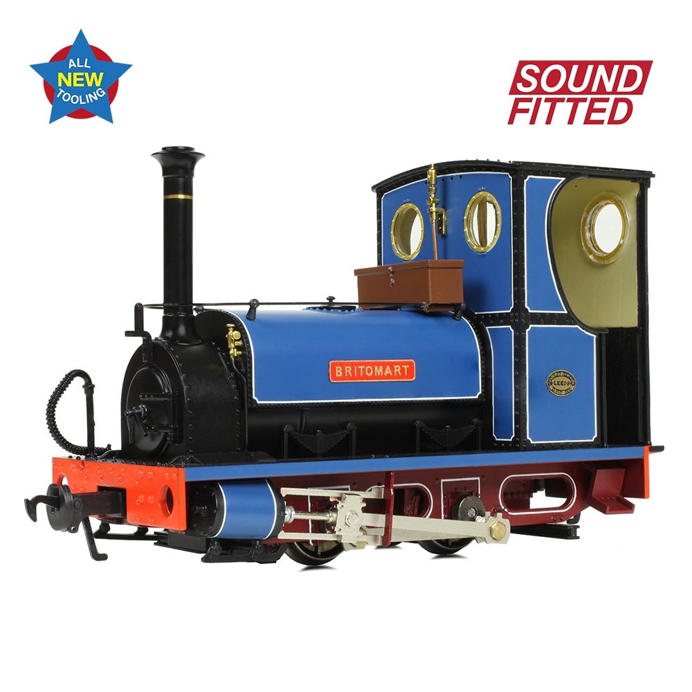 Bachmann 71-026SF On30 Scale Quarry Hunslet 0-4-0ST 'Britomart' Pen-yr-Orsedd Quarry Blue