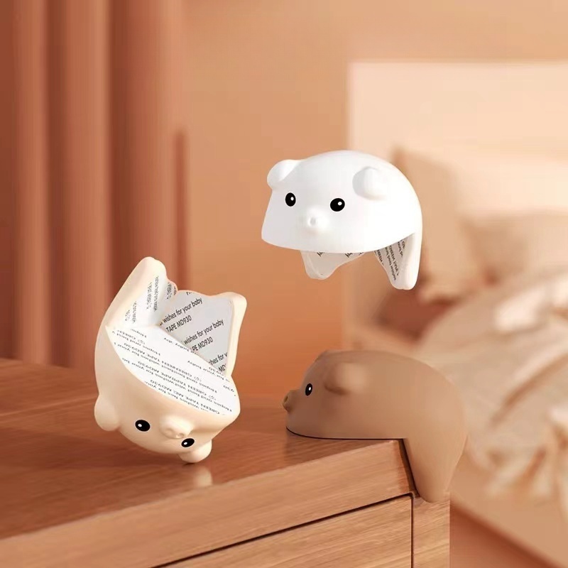 小豬矽膠桌角防撞貼