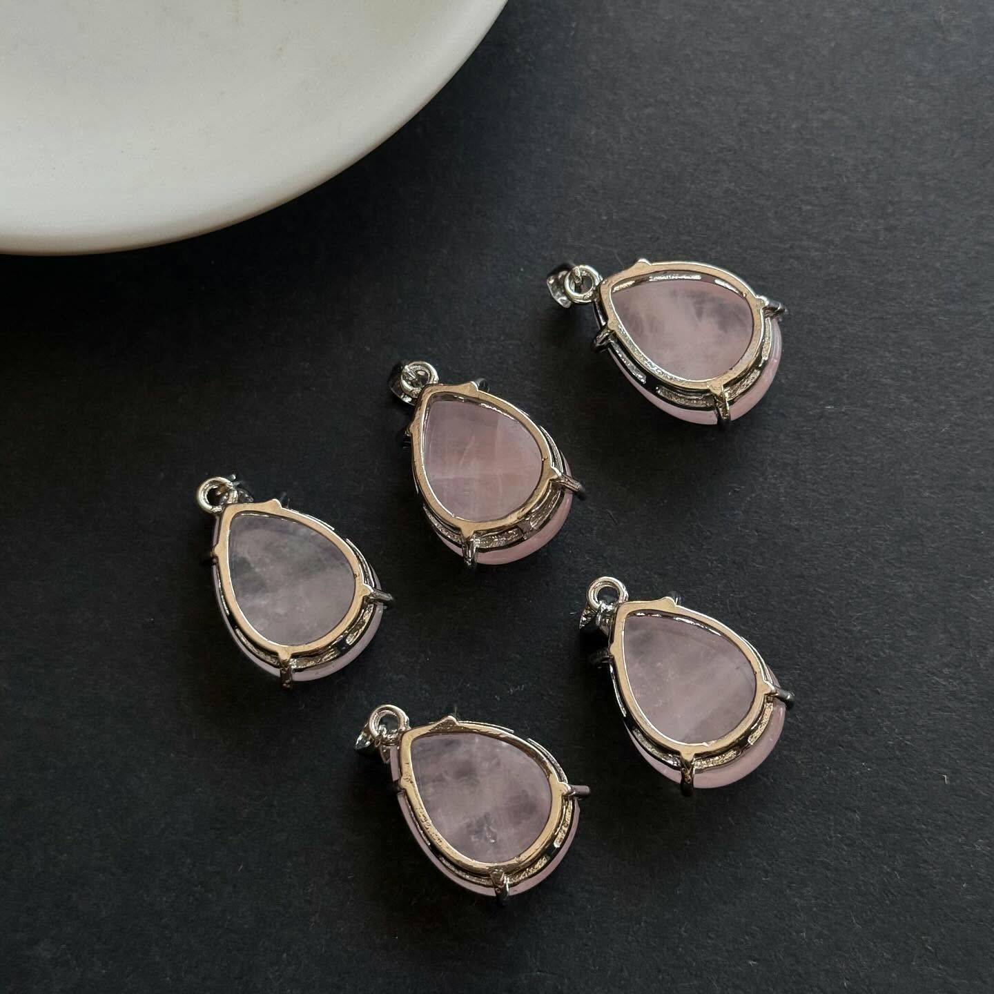 [原石] 粉晶 項鍊吊墜