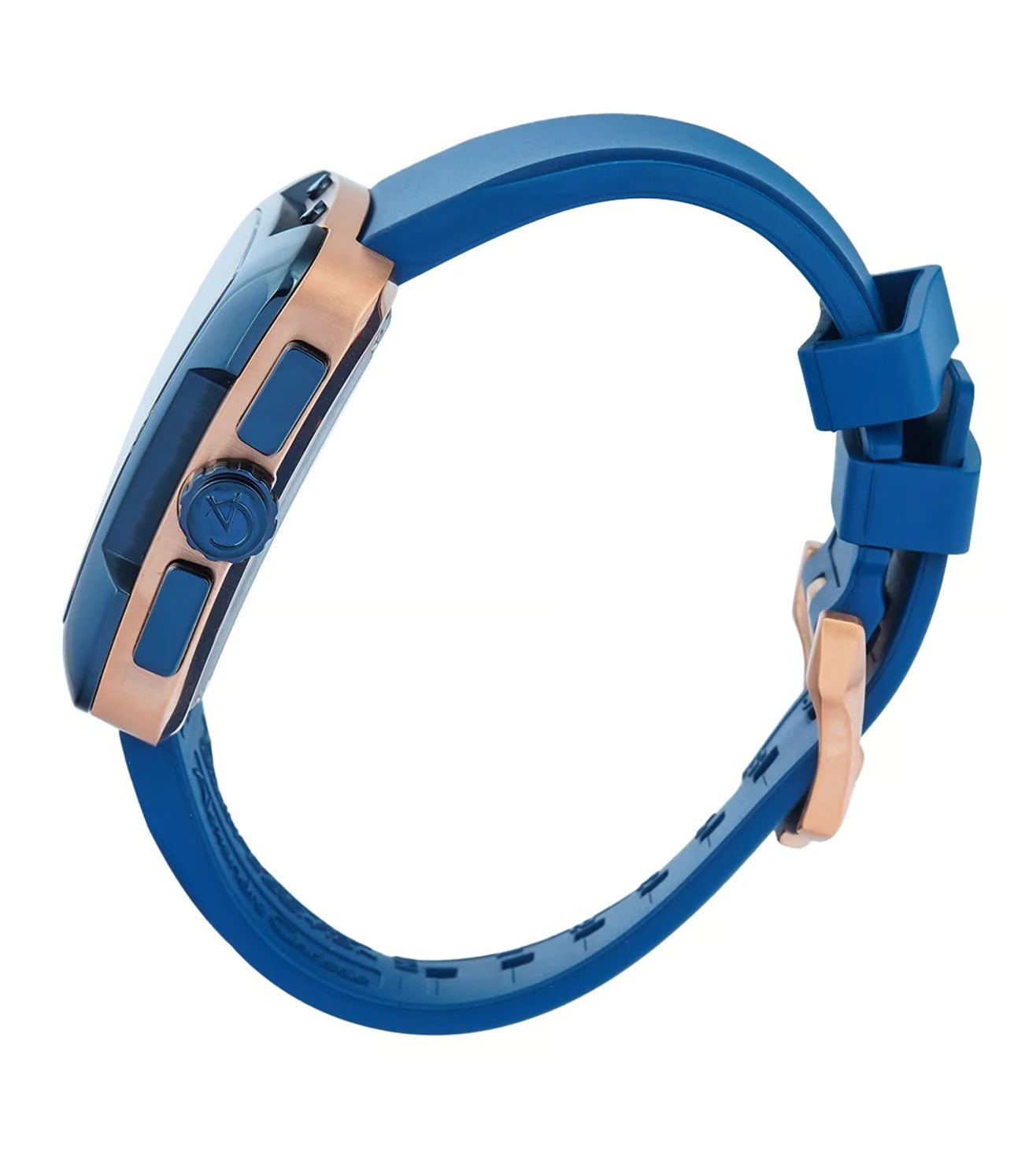 萬年鐘錶 - Alexandre Christie  3039MC系列 方形霸氣三眼計時透視男錶 3039GCRURBU  錶徑42MM