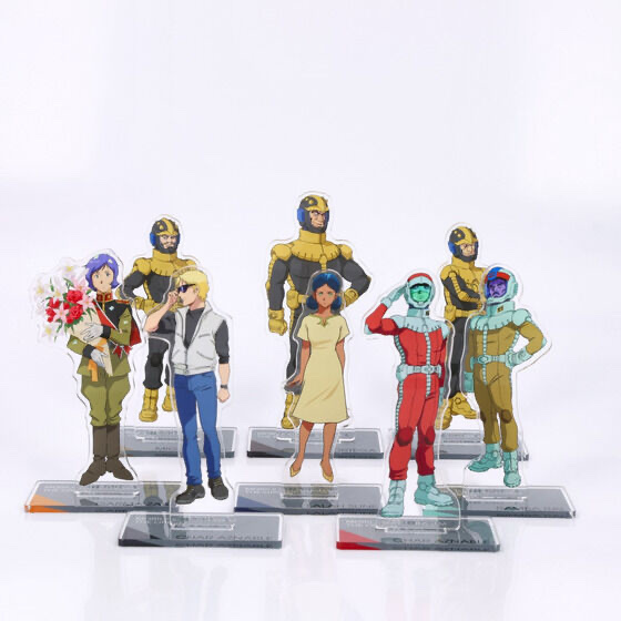 228432 Pbandai 預訂 2025/6月 機動戦士ガンダム THE ORIGIN 第4話 アクリルスタンド（細size)