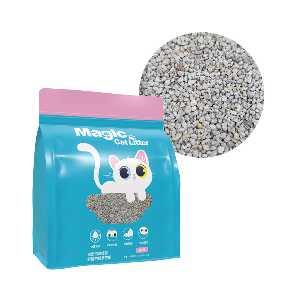 MEJU咪啾 魔力貓砂 美國頂級無塵鈉基礦砂 無香 25LB