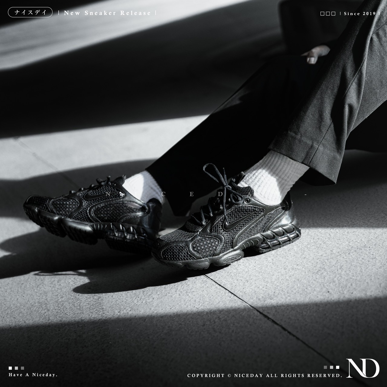 NICEDAY 現貨 Nike Air Zoom Spiridon Cage 2 黑武士 男款 HM8497-010