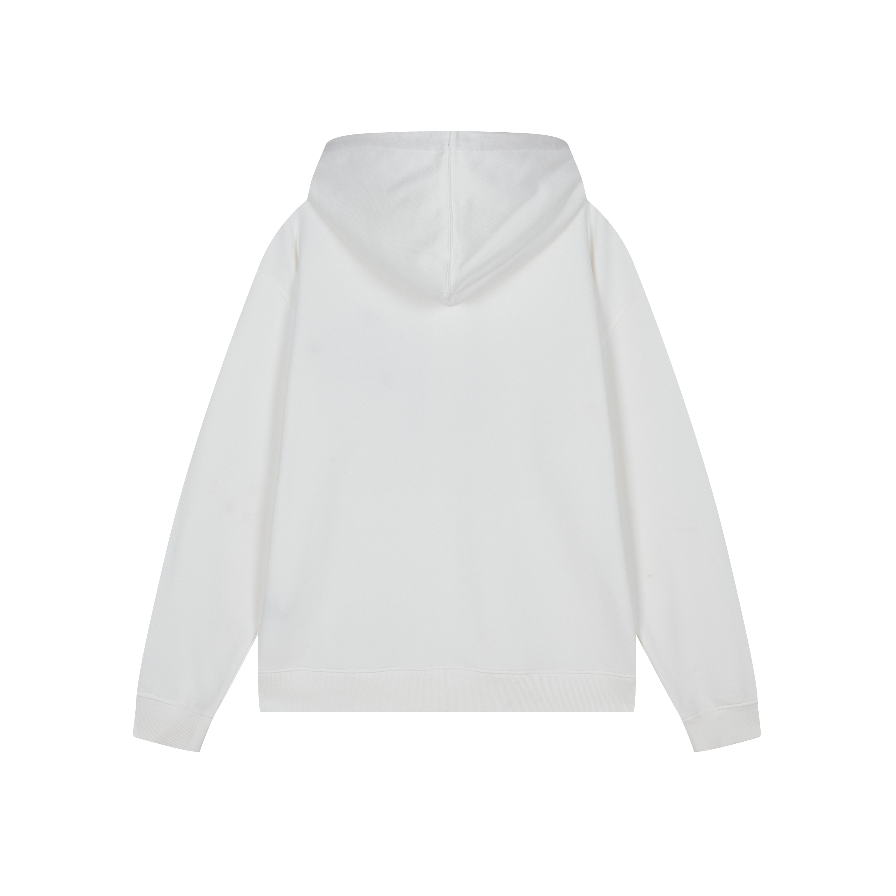 男女款- CNY限定貪吃蛇系列刺繡連帽衛衣-白色（GF050HS25-045）