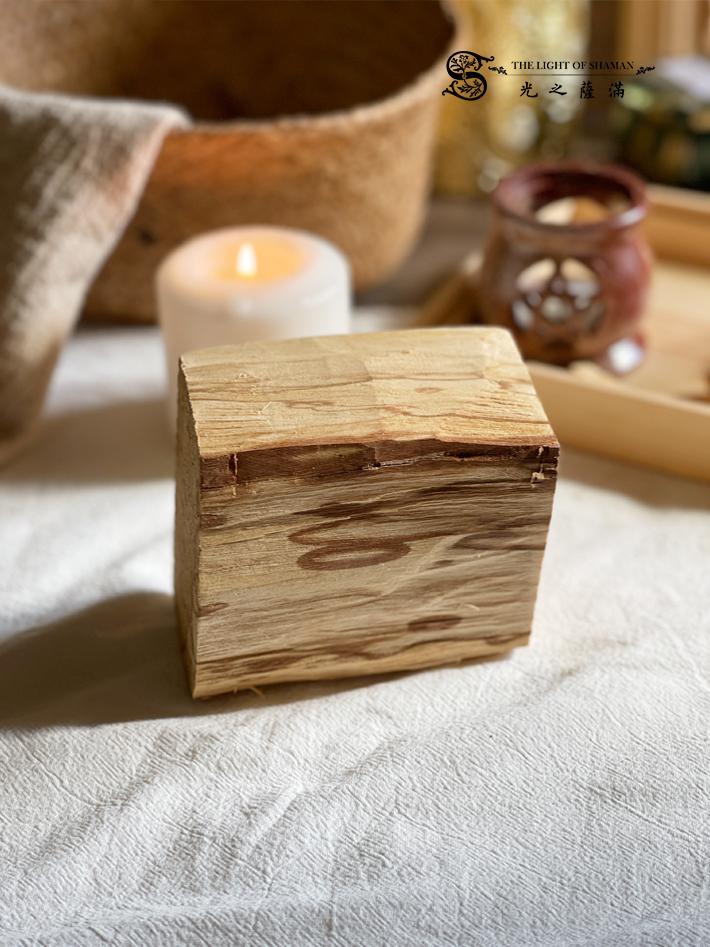 真正祕魯進口 珍貴稀有獨一無二  神聖聖木原木柱PSLP06-15-光之薩滿