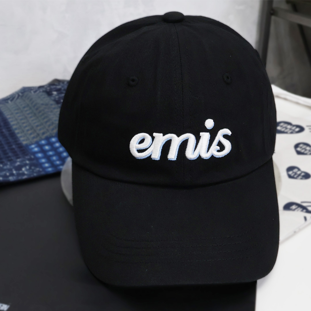 2024AW EMIS LAYERED LOGO CAP BALL CAP 刺繡 字體 LOGO 現貨