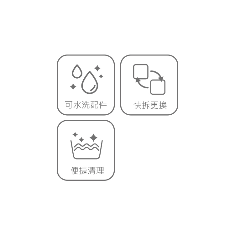 HCF310-P1 滾刷濾棉組